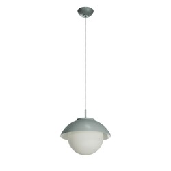 OSMONT LUK60528 LUKIDA ST2 závěsné skleněné svítidlo šedá / bílá IP40 4000 K 20W LED