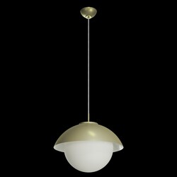 OSMONT LUK60542 LUKIDA ST3 závěsné skleněné svítidlo zlatá / bílá IP40 4000 K 27W LED