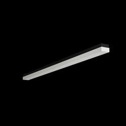 OSMONT MAT60007 MATAR 3 stropní/nástěnné plastové svítidlo černá / bílá IP44 3000 K 18W LED DALI