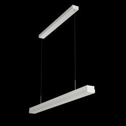OSMONT MAT60556 MATAR LE2 závěsné plastové svítidlo bílá IP40 4000 K 14W LED