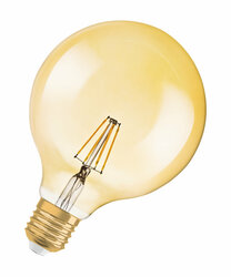 OSRAM Vintage 1906 LED CL GLOBE125 FIL GOLD 55 non-dim 7W/825 E27 10