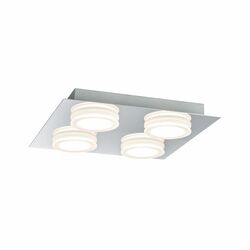 VÝPRODEJ VZORKU Paulmann stropní svítidlo LED Doradus IP23 4-ramenné 4x5W chrom 708.75 P 70875