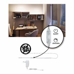 PAULMANN SimpLED Power Strip sada 1,5m neutrální bílá 17W s krytím 789.58 P 78958 10