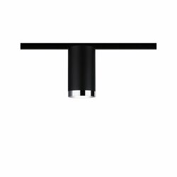 PAULMANN URail LED-spot Tube max. 10W GU10 černá mat kov/umělá hmota 969.18