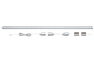 Paulmann LED-světel.lišta LinkLight rozšiřující sada satin, hliník, akrylát 702.85 P 70285 P