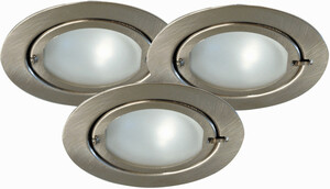 !VÝPRODEJ! Zápustné svítidlo do nábytku Set Klipp Klapp 3x20W 70VA 230/12V 984.09 - PAULMANN
