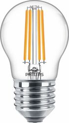 Philips CorePro LEDLuster ND 6.5-60W P45 E27 827 CLEAR GLASS