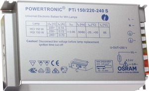 OSRAM PTi 150/220-240 S