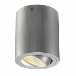 BIG WHITE TRILEDO ROUND CL, stropní svítidlo, LED, 3000K, kulaté, kartáčovaný Al, 38°, 8,2 W, vč. ovladače 113936