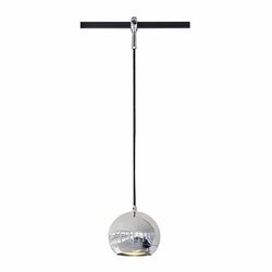BIG WHITE LIGHT EYE, závěsné svítidlo pro vysokonapěťovou proudovou sběrnici EASYTEC II, QPAR111, chrom, max. 75 W 185592