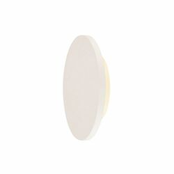 BIG WHITE PLASTRA, nástěnné svítidlo, LED, 3000K, kulaté, bílá sádra, pr. 30 cm 148091