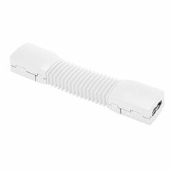 BIG WHITE OHEBNÁ SPOJKA, pro vysokonapěťovou proudovou sběrnici EASYTEC II, bílá 184301 10