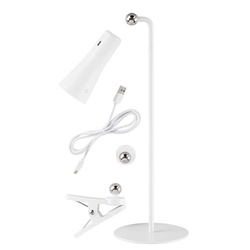 WOFI Stolní lampa Batley 1xLED 1,5W 3000K 250lm bílá 12211