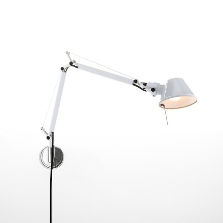 Artemide nástěnné a stolní svítidlo Tolomeo Micro 5 W E14 bílá tělo lampy bez základny