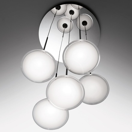 Artemide závěsné svítidlo Orsa Cluster 5 Design Collection 37 W 220-240 V stmívatelné 3000K