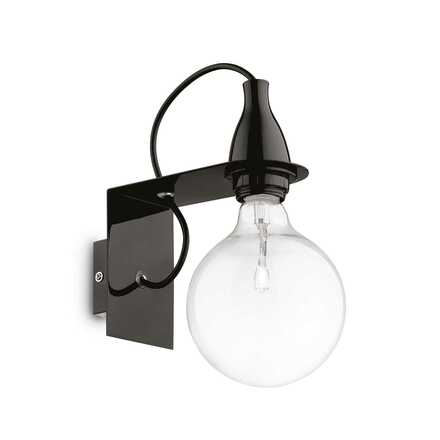 Ideal Lux MINIMAL AP1 SVÍTIDLO NÁSTĚNNÉ NERO 045214