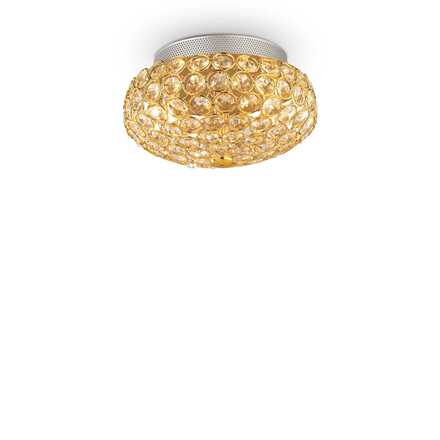 Ideal Lux KING PL3 ORO SVÍTIDLO NÁSTĚNNÉ/STROPNÍ 075402