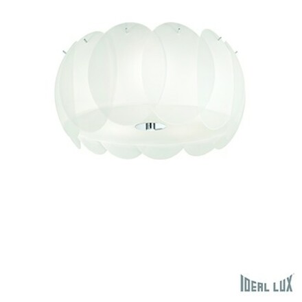 Ideal Lux OVALINO PL5 BIANCO SVÍTIDLO STROPNÍ 093963