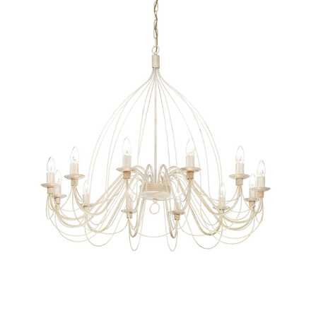 Ideal Lux CORTE SP12 BIANCO ANTICO SVÍTIDLO ZÁVĚSNÉ 097664