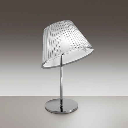 Artemide stolní lampa Choose E27 max 12 W bílá/chrom