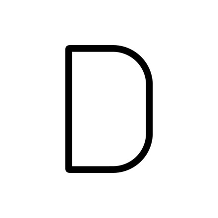 Artemide LED svítidlo Alphabet of Light D 36 W 3000K
