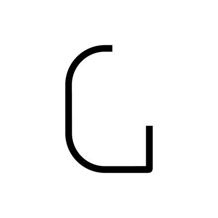 Artemide nástěnné LED svítidlo Alphabet of Light G 24 W 3000K