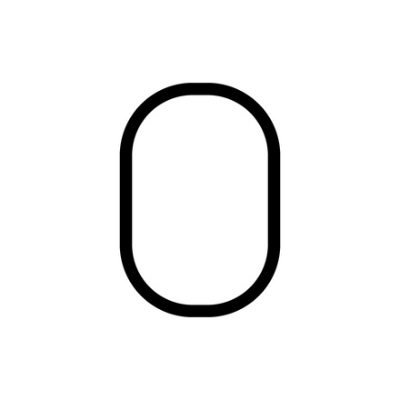 Artemide svítidlo Alphabet of Light O 32 W 3000K vnitřní