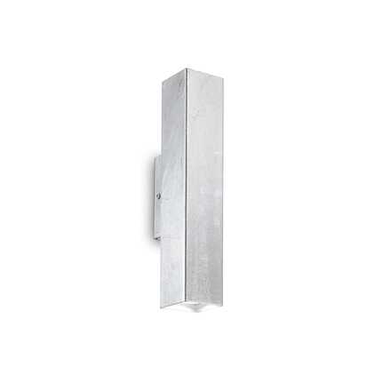 Nástěnné svítidlo Ideal Lux Sky AP2 argento 136882 stříbrné