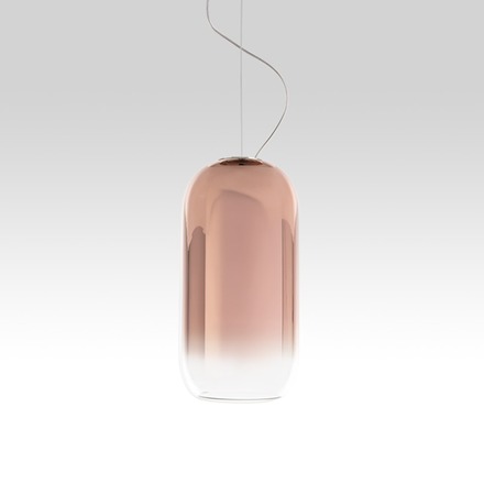 Artemide závěsné svítidlo Gople E27 Design Collection 17 W černá/měď
