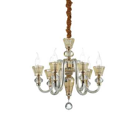 Závěsný lustr Ideal Lux Strauss SP6 140605