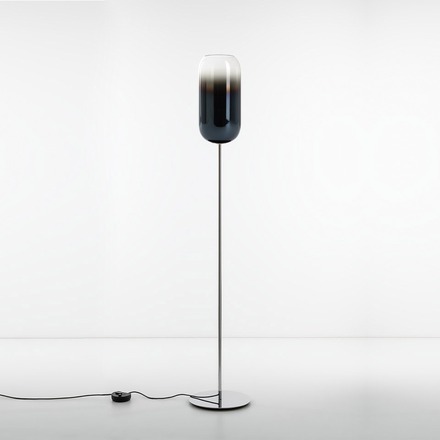 Artemide stojací lampa Gople Floor E27 Design Collection 17 W modrá