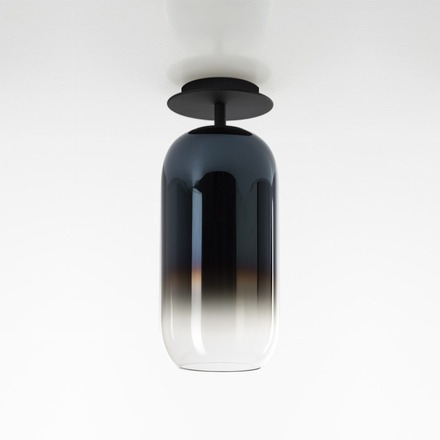 Artemide stropní svítidlo Gople E27 Design Collection 17 W černá/modrá