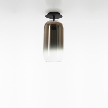 Artemide stropní svítidlo Gople Mini E14 max 6 W Design Collection černá/bronz