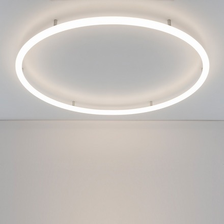 Artemide stropní LED svítidlo Alphabet of Light Circular 155 70 W 220-240 V stmívatelné polozapuštěné