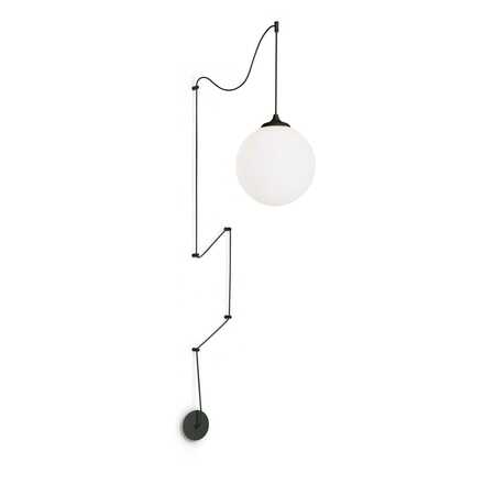 Závěsné svítidlo Ideal Lux Boa SP1 nero 160856 černé