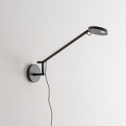 Artemide nástěnné svítidlo Demetra Micro 6 W 3000K stmívatelné antracit