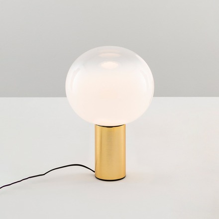 Artemide stolní lampa Laguna 26 matná mosaz E27 max 20 W stmívatelná
