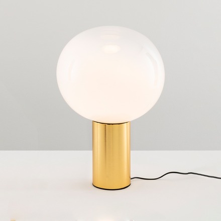 Artemide stolní lampa Laguna 37 matná mosaz E27 stmívatelná