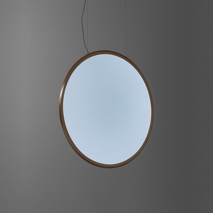 Artemide závěsné LED svítidlo Discovery Vertical 70 Bronze 50 W 2700-6500K DALI stmívatelné