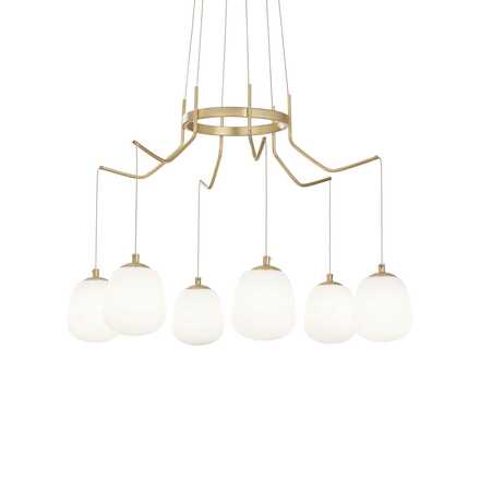 Závěsné svítidlo Ideal Lux Karousel SP6 206387 6x15W 72cm