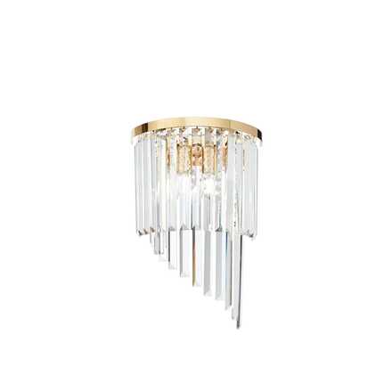 Nástěnné svítidlo Ideal Lux Carlton AP3 oro 213491 E14 3x40W zlaté