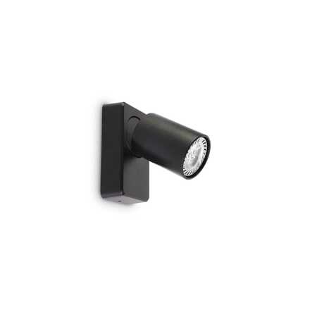 Nástěnné bodové svítidlo Ideal Lux Rudy AP1 Nero 229010 GU10 1x35W IP20 černé