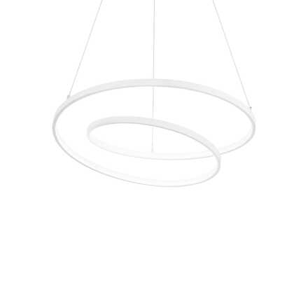 LED Závěsné svítidlo Ideal Lux OZ SP D60 BIANCO 253671 47W 5000lm 3000K 60cm bílé