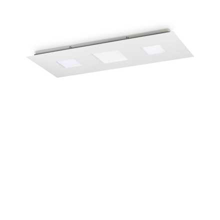 LED Stropní přisazené svítidlo Ideal Lux RELAX PL D090 65W 6100lm 3000K IP20 90cm bílé stmívatelné