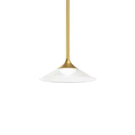 LED Závěsné svítidlo Ideal Lux TRISTAN SP ORO 256443 5W 540lm 3000K IP20 18cm zlaté