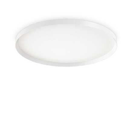 LED Stropní přisazené svítidlo Ideal Lux FLY PL D90 4000K 270241 68W 10800lm 4000K IP40 90cm bílé