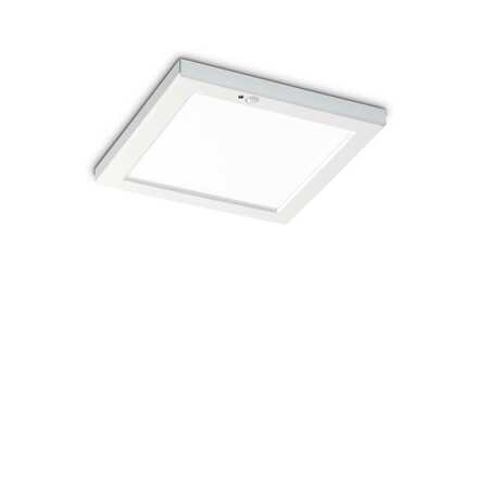 Ideal Lux stropní svítidlo Aura pl hranaté 3000k sensor 290843