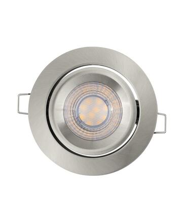 LEDVANCE zapuštěné svítidlo Spot Set Adj Simple Dim 3 x 4.9W 2700K kartáčovaný nikl 4058075617766