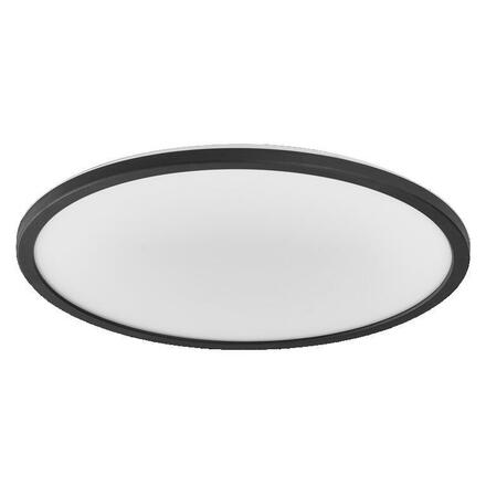 LEDVANCE stropní svítidlo Orbis Ultra Slim Backlight Click-Dim 400mm černá 22W 4058075752887