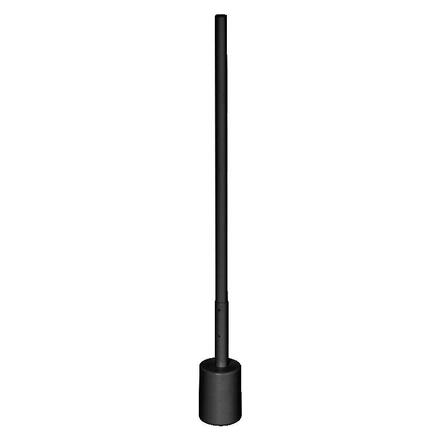 LEDVANCE SMART+ Wifi Floor Corner černá stojací lampa SLIM RGB + TW + RC 4058075765177